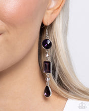 Load image into Gallery viewer, Complete Charisma Purple Earrings