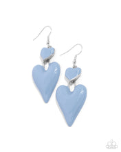 Load image into Gallery viewer, Colorful Chemistry Blue Earrings