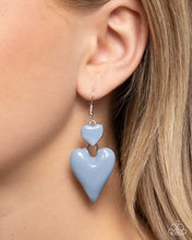 Load image into Gallery viewer, Colorful Chemistry Blue Earrings