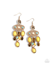 Load image into Gallery viewer, Inspired Interval Yellow Earrings