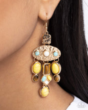 Load image into Gallery viewer, Inspired Interval Yellow Earrings