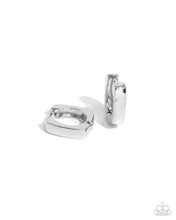 Load image into Gallery viewer, Fortnight Fashion Silver Hinged Hoop Earrings