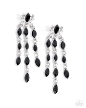 Load image into Gallery viewer, Lively Lure Black Earrings