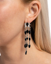 Load image into Gallery viewer, Lively Lure Black Earrings