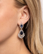 Load image into Gallery viewer, Self-Composed Blue Earrings