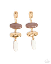 Load image into Gallery viewer, Secretive Shimmer Brown Earrings