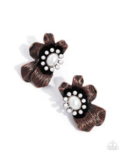 Load image into Gallery viewer, Sonata Shimmer Copper Earrings