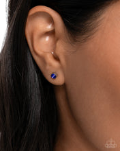 Load image into Gallery viewer, Logical Light Blue Post Earrings