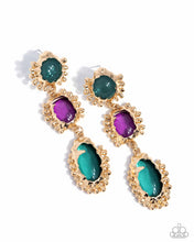 Load image into Gallery viewer, Emotional Elegance Green Earrings