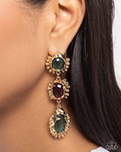 Load image into Gallery viewer, Emotional Elegance Green Earrings