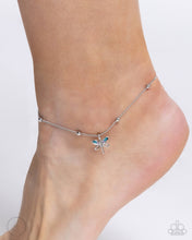 Load image into Gallery viewer, Dainty Dragonfly Blue Anklet