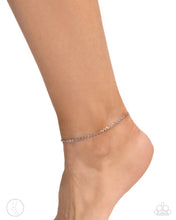 Load image into Gallery viewer, Pampered Pondering Silver Anklet