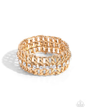 Load image into Gallery viewer, Secure Shimmer Gold Bracelet