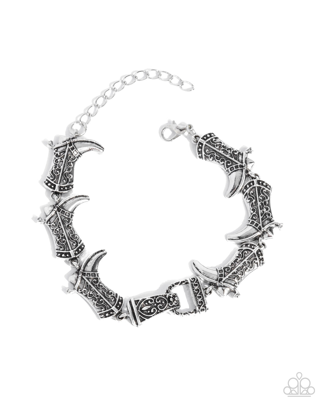 Candid Cowboy Silver Bracelet