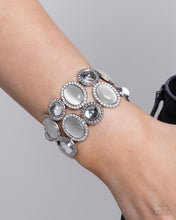 Load image into Gallery viewer, Affixed Appeal White Bracelet