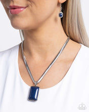 Load image into Gallery viewer, Clandestine Color Blue Necklace