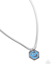 Load image into Gallery viewer, Celestial Catwalk Blue Necklace