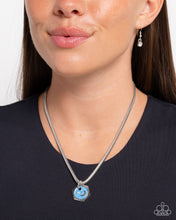 Load image into Gallery viewer, Celestial Catwalk Blue Necklace