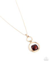 Load image into Gallery viewer, Debutante Delight Brown Necklace