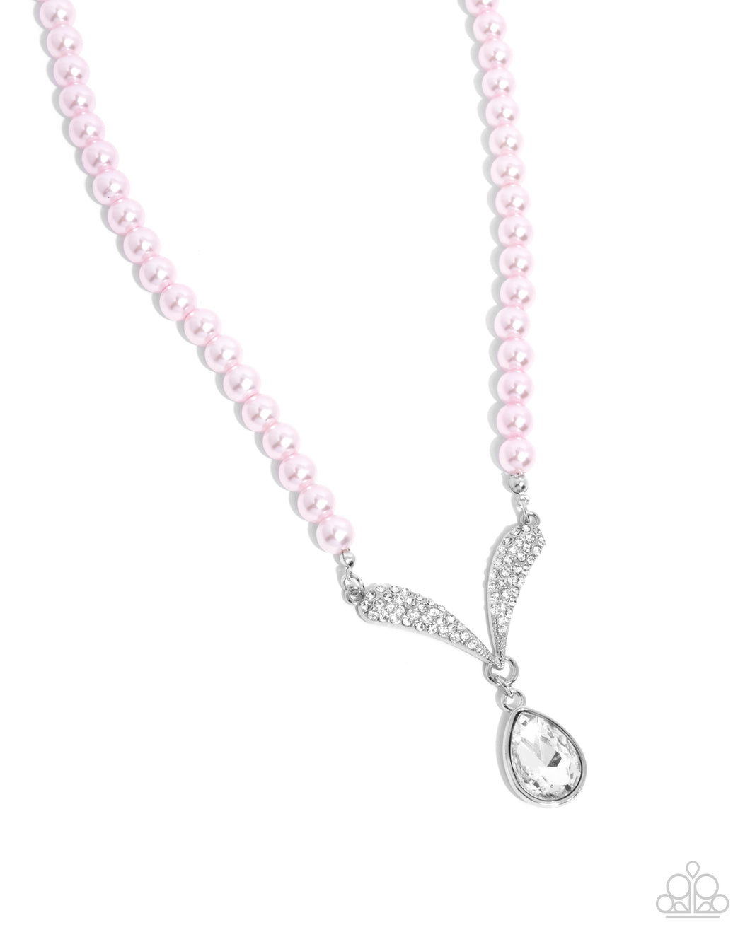 Avant-Garde Adornment Pink Necklace