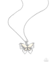Load image into Gallery viewer, Papillon Persuasion White Necklace