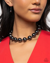 Load image into Gallery viewer, Flattery Will Get You Everywhere Black Necklace