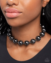 Load image into Gallery viewer, Flattery Will Get You Everywhere Black Necklace