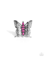 Load image into Gallery viewer, Brash Butterfly Pink Ring