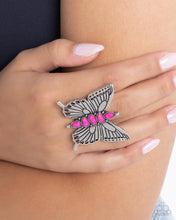 Load image into Gallery viewer, Brash Butterfly Pink Ring