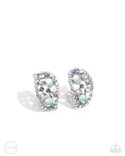 Load image into Gallery viewer, Elite Embrace Green Clip On Earrings