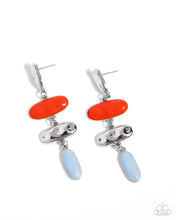 Load image into Gallery viewer, Secretive Shimmer Orange Earrings