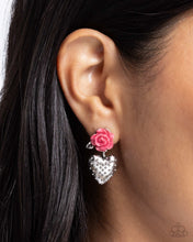 Load image into Gallery viewer, Girly Grade Pink Post Earrings