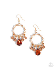 Load image into Gallery viewer, Regency Radiance Brown Earrings