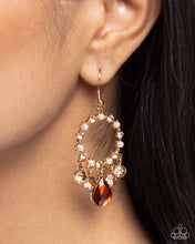 Load image into Gallery viewer, Regency Radiance Brown Earrings