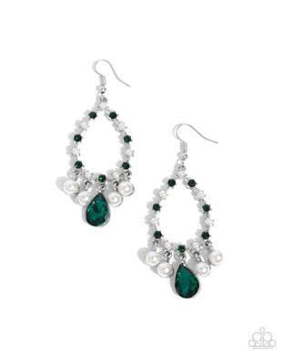 Baroness Behavior Green Earrings