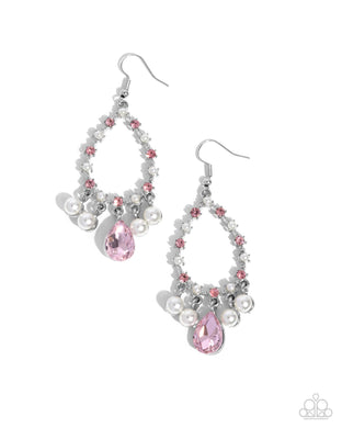 Baroness Behavior Pink Earrings