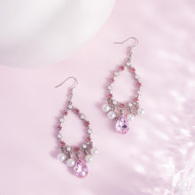 Load image into Gallery viewer, Baroness Behavior Pink Earrings