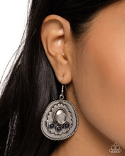 Load image into Gallery viewer, Cowboy Chaperone Black Earrings