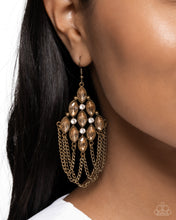 Load image into Gallery viewer, Trenchant Transformation Brass Earrings