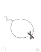 Load image into Gallery viewer, Dragonfly Dawn Pink Anklet