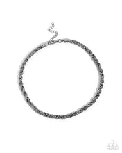 Load image into Gallery viewer, Edgy Etching Black Necklace