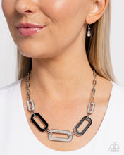 Load image into Gallery viewer, Painted Paladin Black Necklace