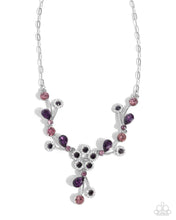 Load image into Gallery viewer, Blossom Queen Purple Necklace