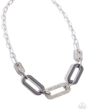 Load image into Gallery viewer, Painted Paladin Silver Necklace