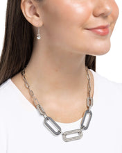 Load image into Gallery viewer, Painted Paladin Silver Necklace