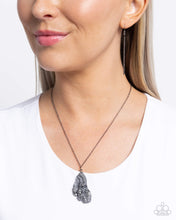 Load image into Gallery viewer, Experimental Echo Black Necklace