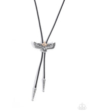Load image into Gallery viewer, Eagle Emblem Black Necklace