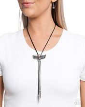 Load image into Gallery viewer, Eagle Emblem Black Necklace
