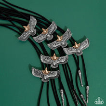 Load image into Gallery viewer, Eagle Emblem Black Necklace