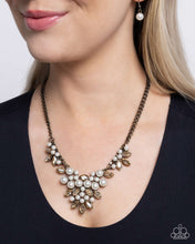 Load image into Gallery viewer, Fresh Facets Brass Necklace